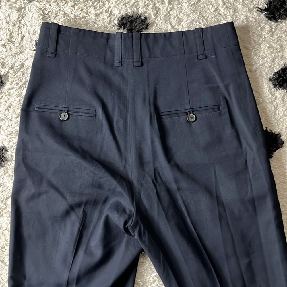 Vince size 6 womens dark navy blue trousers business casual pants - Picture 7 of 10